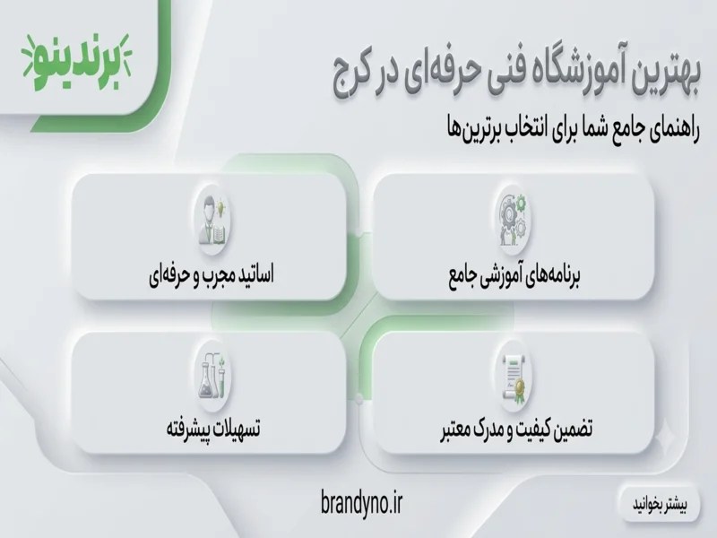 بهترین آموزشگاه فنی حرفه ای در کرج